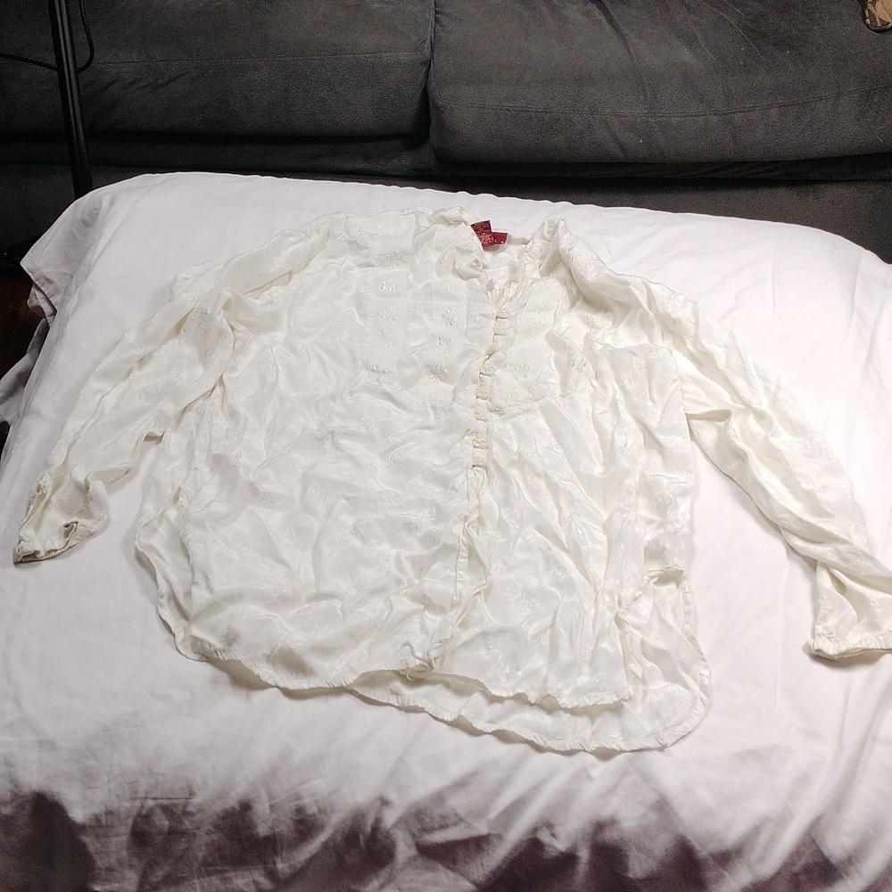 CC Hughes women's long sleeved blouse size 18W